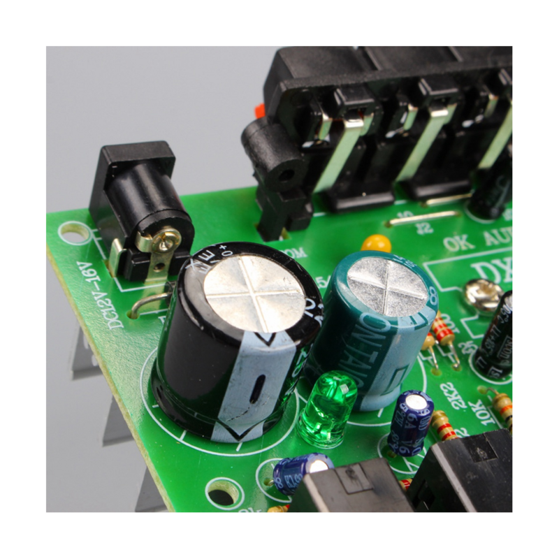 DC 12V 40W + 40W wzmacniacz mikrofon cyfrowy płyty wzmacniacz Audio Stereo z kontrola dźwięku wzmacniaczem głośnikowym