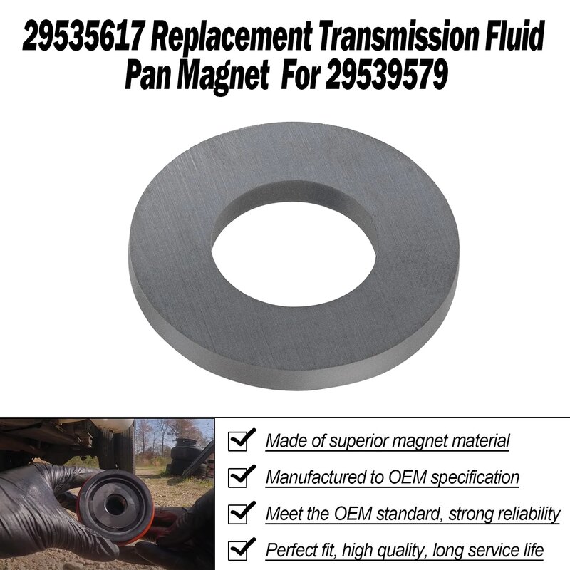 Tm 29535617 para o equipamento de substituição oem peças genuínas transmissão automática pan fluido ímã 29539579