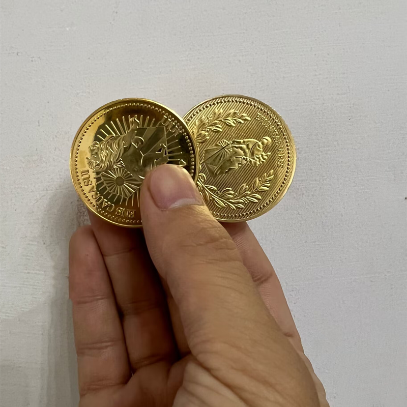 Film John Docht Continental Hotel Goldmünze Gedenk sammeln hochwertige Münzen mit Schutzhülle Cosplay Requisiten