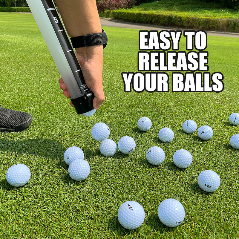 Play eagle tragbare Golfball Retriever Edelstahl Welle Golfball Picker Ball Pick-up Rohr