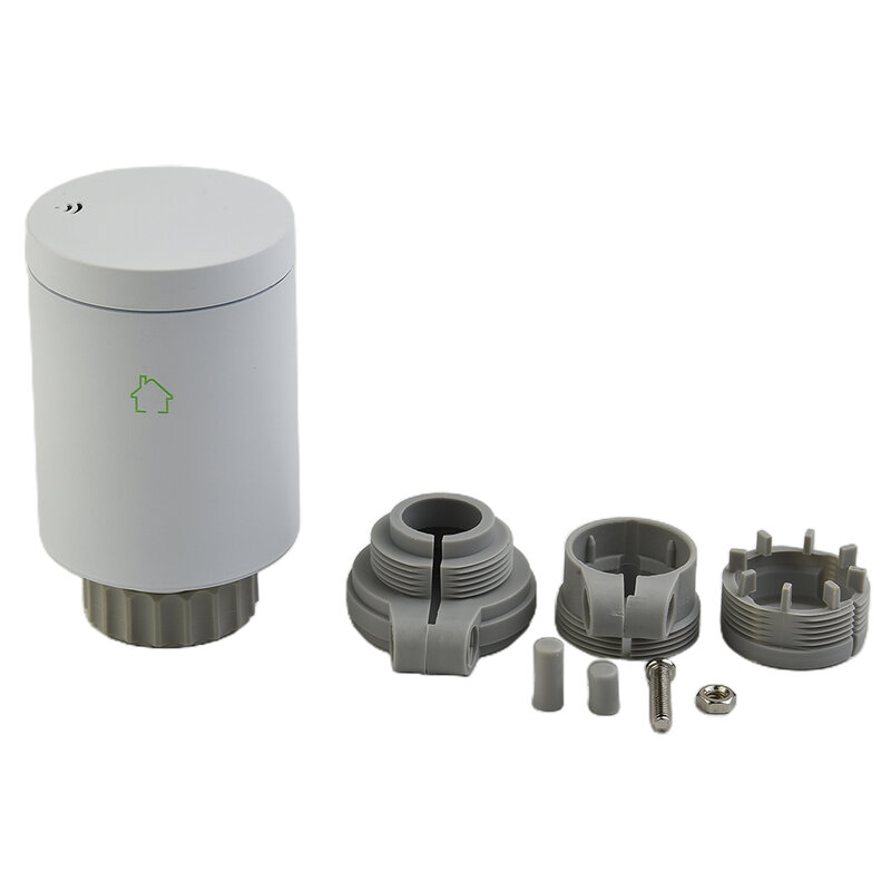 Válvula de radiador de HY368-ZB, termostato inteligente con pantalla Digital inteligente, Control de voz por aplicación móvil