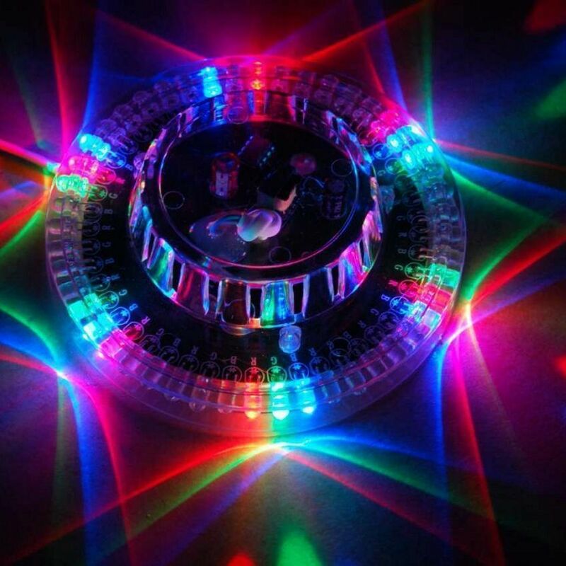 미니 48 RGB LED 홈 파티 디스코 파 무대 백라이트 벽 장식 플래시 루즈 조명 레이저 컬러 빔 음악 램프, 조명
