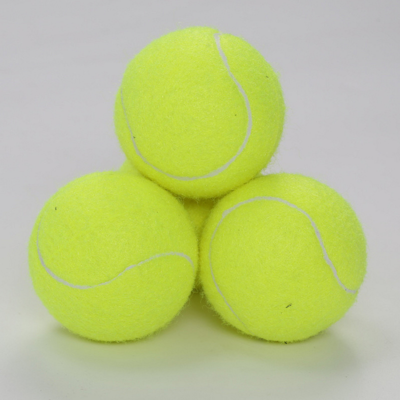 1 قطعة مرونة عالية مقاومة المطاط التنس التدريب المهنية لعبة الكرة الرياضة تدليك الكرة التنس 2021 المطاط كرة التنس