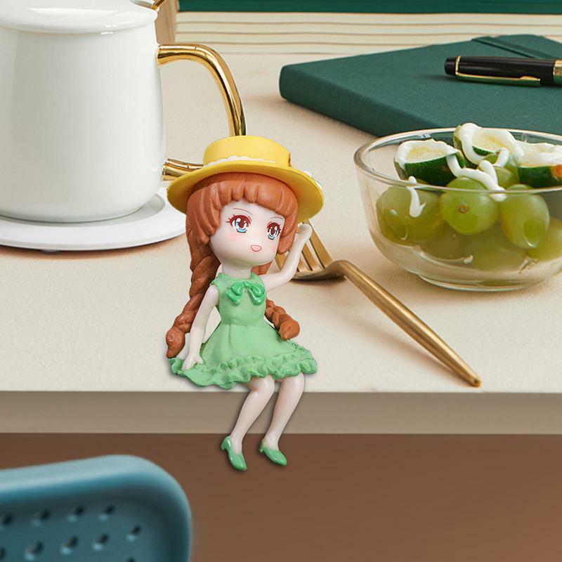Princess Toys Miniature Fashionable Girl Figures Princess Stuff DIY Party Accessories Children's Day Collection Gifts For Girls