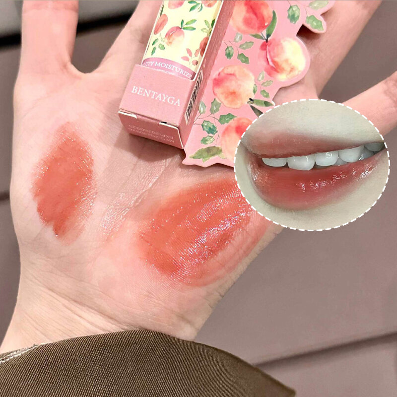 Nawilżający balsam do ust galaretka szminka koreańskie szminki makijaż dla kobiet nawilżający owoce pielęgnacja śliczne kosmetyki usta piękno skóry