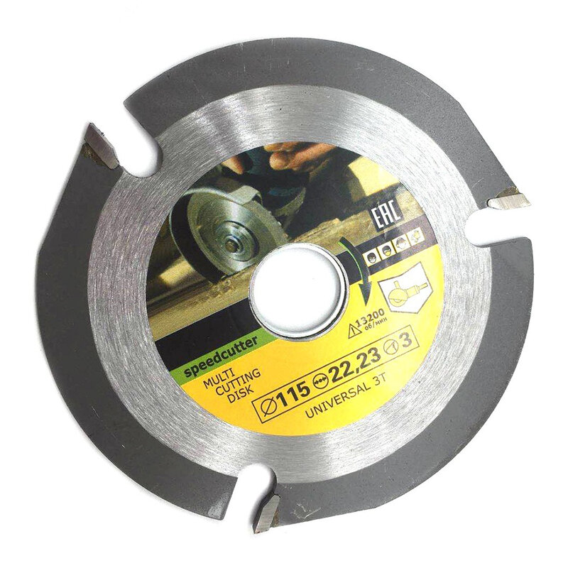 A lâmina de serra circular do carboneto, 115/125mm, lâmina circular, cortando o disco, moedor de ângulo