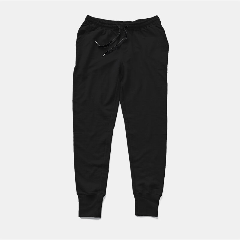 LETSFIND-Jogger feminino preto monocromático com bolso, calças harém, streetwear confortável, alta qualidade, Fahsion, macio