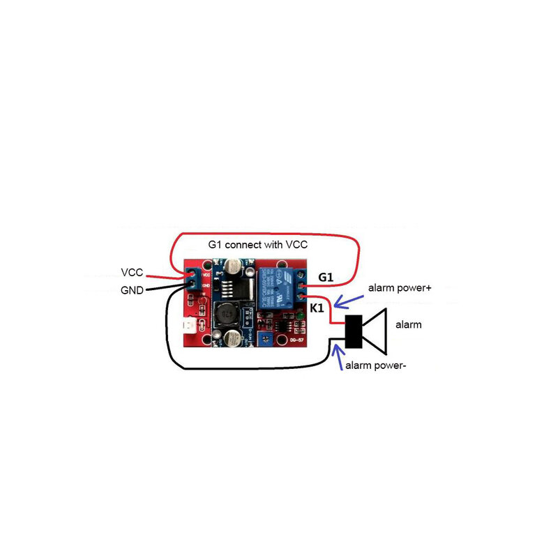 Taidacent 5V 12V 24V IR Flame Sensor Relay Control Board Fire Alarm Smoke Detector Relay Module 760~1100n Adjust Sensitivity