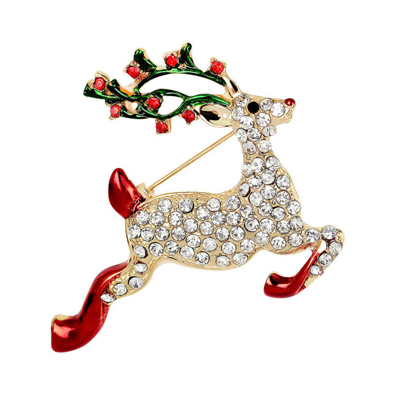 DIY liontin perhiasan Multi gaya Natal hiasan gantung bros pohon Natal Festival dekorasi perlengkapan