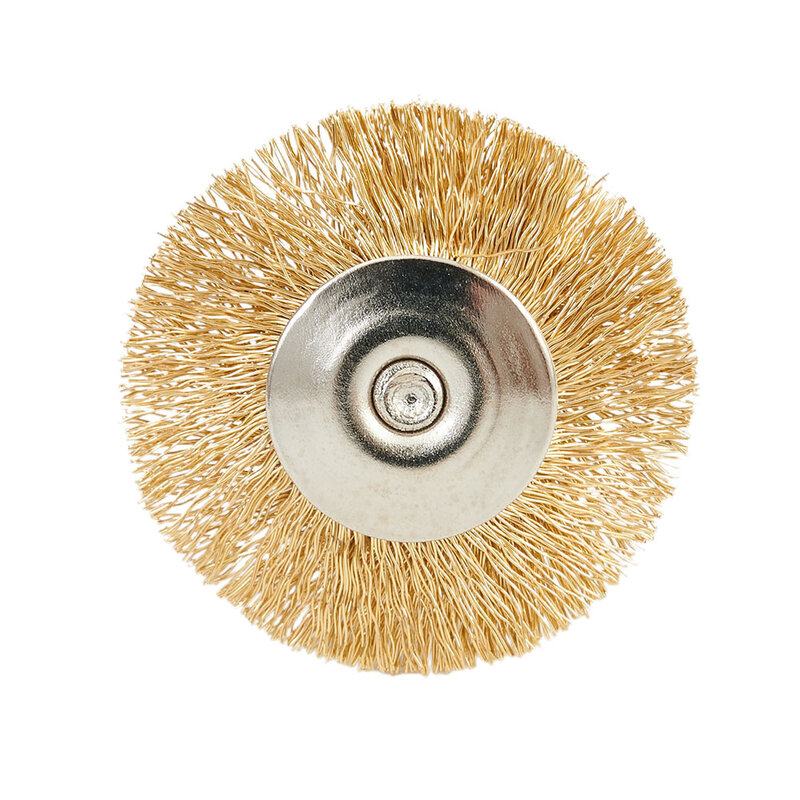 Dust Wire Brush Steel Disc Cleaner Abrasive Bit Carving Wheel Cutting Brushes Replacement Polishing Grinder Rotary