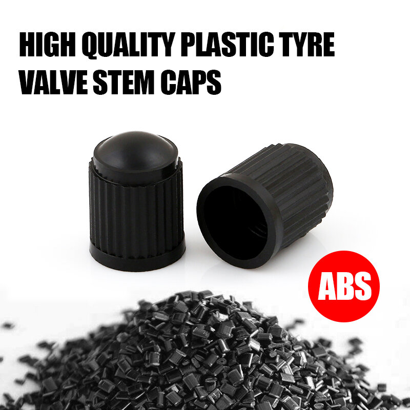ATsafepro-Tapa de válvula de neumático de plástico rojo, tapa de válvula dura para coches, camiones, bicicletas, ayuda a prevenir fugas de aire (5 piezas)