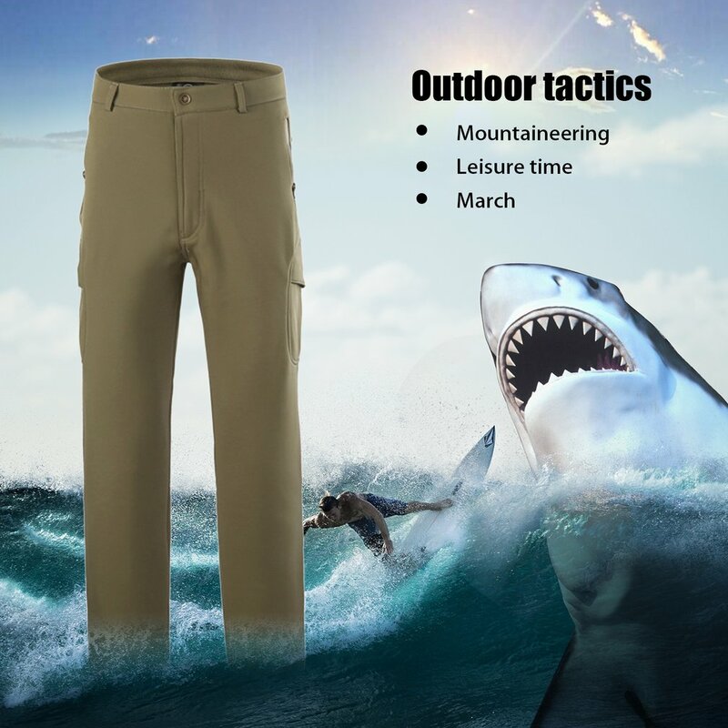 Waterproof Soft Shell Pants Men Windproof Military Trousers Army Hunting Wear-resisting Keep Warm Pants