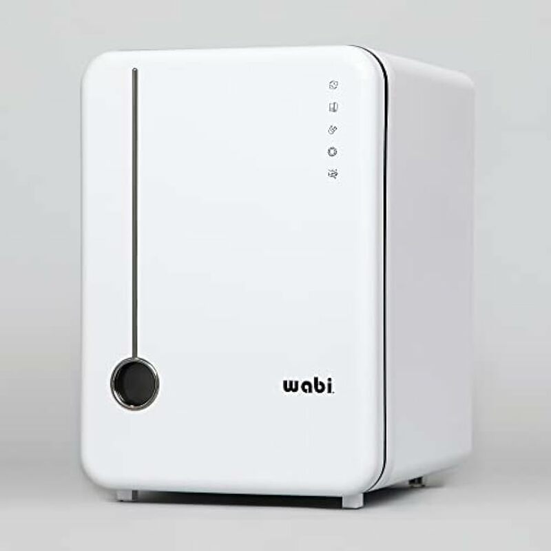 Wabi UVC LED desinfetante e secador, branco e Gunmetal guarnição, Ultra