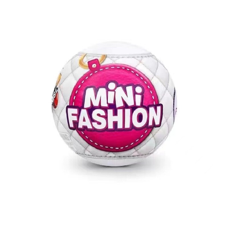 5 überraschung ball Mini Marken spielzeug Gold Geheimnis Kapsel Echt Miniatur Marken Sammeln Spielzeug PVC Überraschung Ei Geschenke
