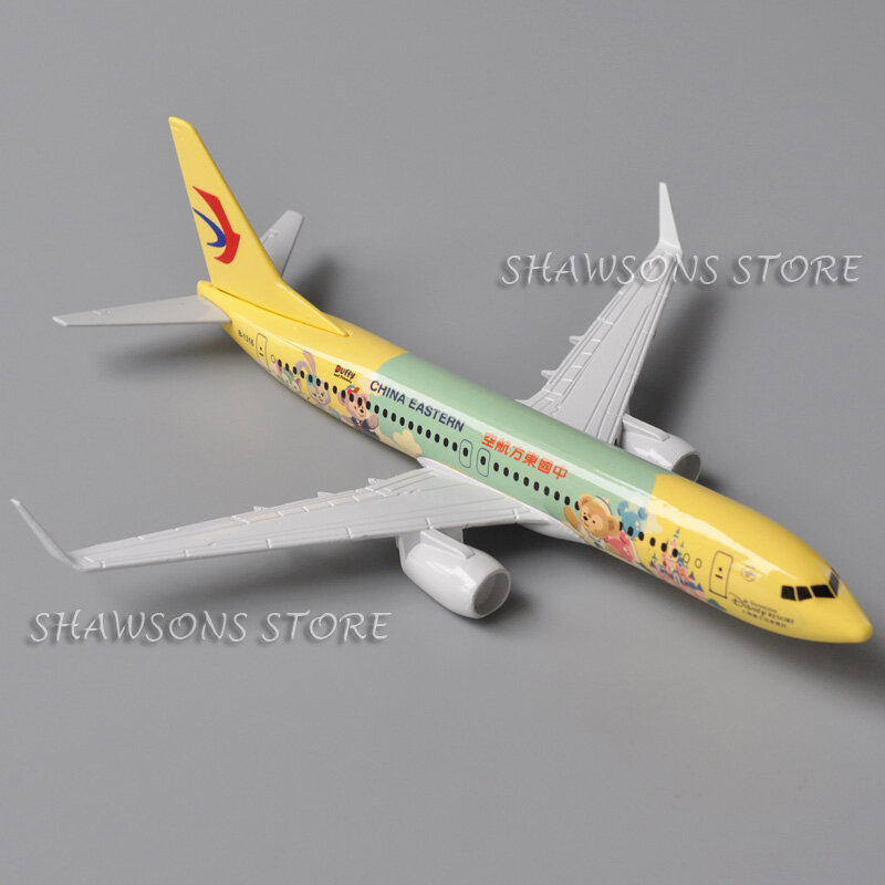 1:200 odlewany Metal Model samolotu zabawka Boeing 737 wersja kreskówkowa porcelany wschodni samolot pasażerski miniaturowa replika kolekcjonerska
