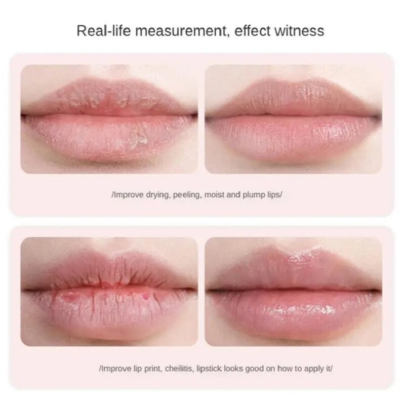 New Lip Balm Temperature Change Gradient Colorless Moisturizing Moisturizing Dilute Lip Lines Anti-Dry Cracking Lip Glaze