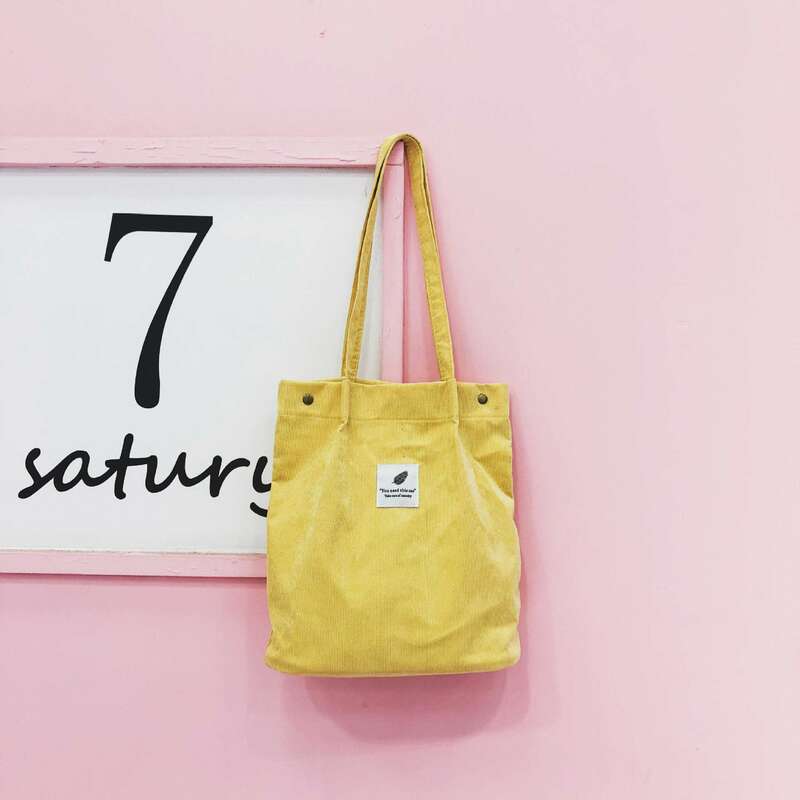 Mulheres Canvas Tote Bag 2023 Cor Sólida Designer Senhoras Casual Bolsa de Ombro Grande Capacidade Reutilizável Shopping Beach Bag