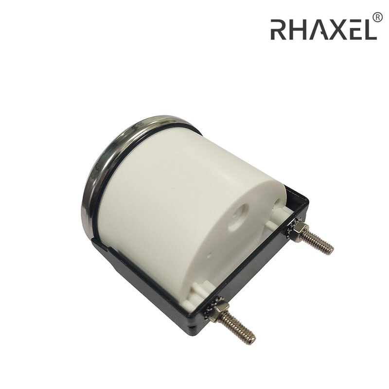 RHAXEL-voltímetro Digital Universal, medidor de voltaje con retroiluminación roja, 8-32V, 52mm (2 "), para coche, barco y motocicleta