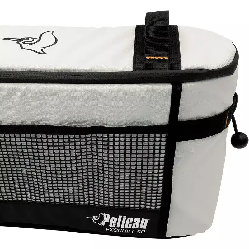 Pelican - Exochill Seat Pack 14L Cooler - Perfect for Kayak with Lawn Chair - Soft Cooler with Shoulder Strap - Insualted