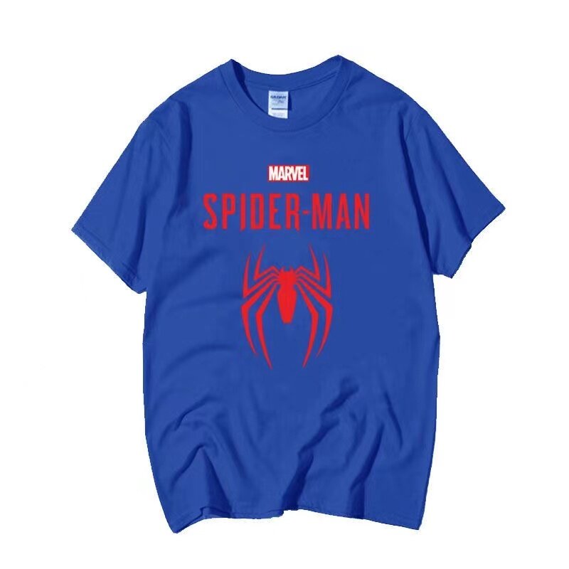 Cartoon Super Hero Spiderman T Shirt Streetwear Tops T Shirt Men Harajuku Fashion Graphic T-shirt Unisex Tshirt Y2k Tops Male