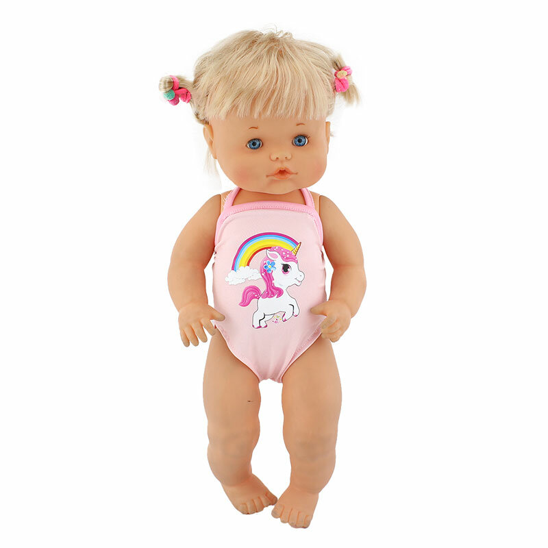Nenuco roupa de boneca para boneca, lindo biquíni, 17 polegadas, 42 cm, 2023, Novo