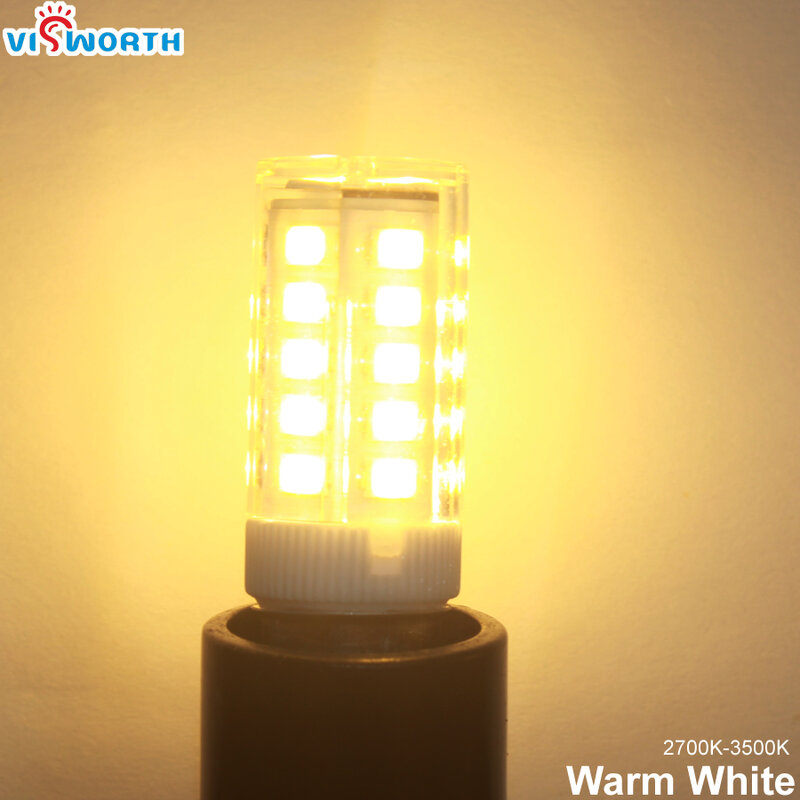 Светильник лампа E14 SMD2835, 33 светодиода, 51 светодиодный ОД, 220 В, 2400 в, 5 Вт, 7 Вт, светодиодная лампа на замену, галогенная лампа с углом луча 360, светодиодная лампа, кристасветильник