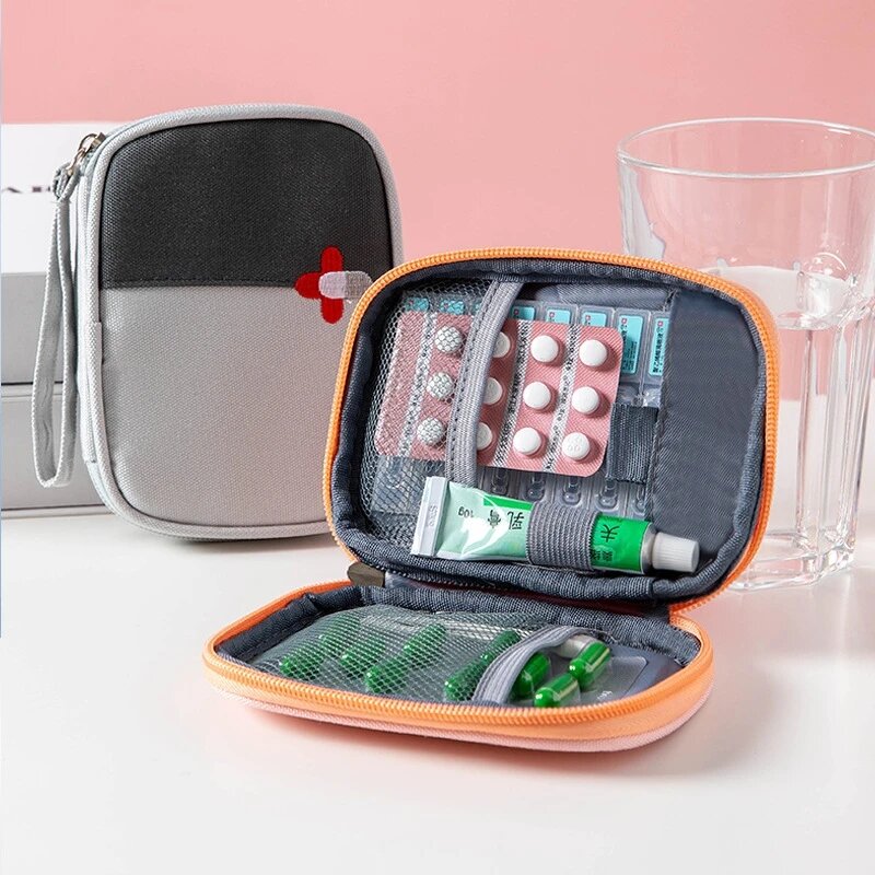 Tragbare Erste-Hilfe-Kit Notfall medizinische Box Outdoor-Reise Camping Ausrüstung Oxford Stoff medizinische Tasche Erste-Hilfe-Drogen behälter