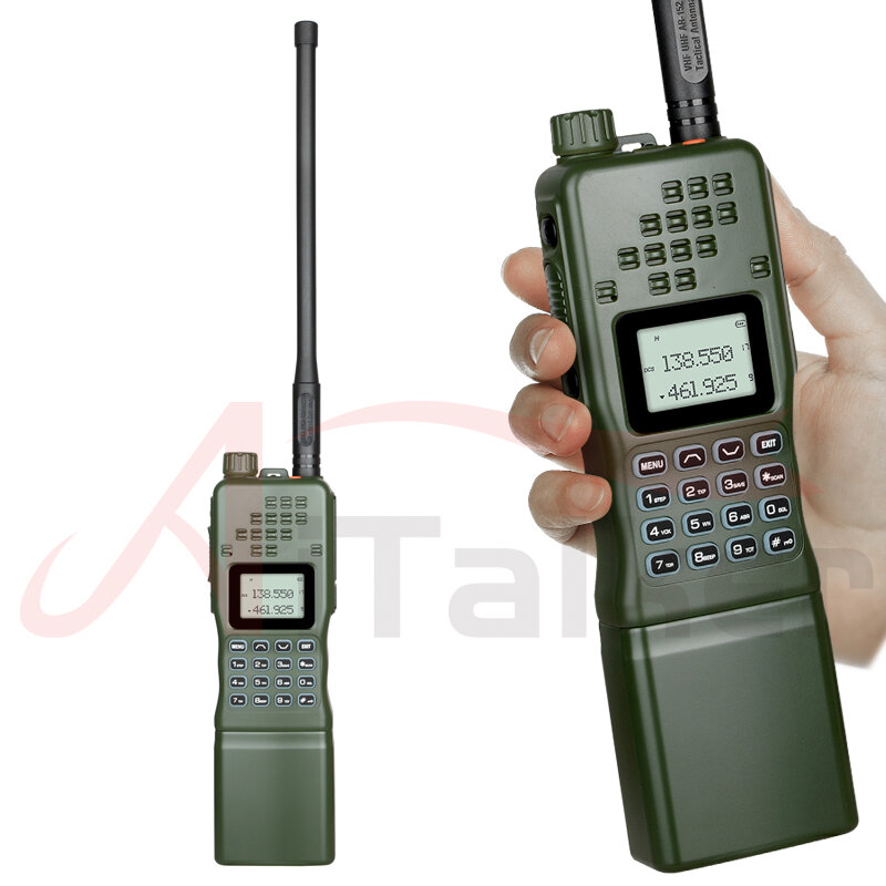Baofeng AR-152 VHF/UHF Ham Radio 15W Yang Kuat 12000MAh Portable Taktis Permainan Walkie Talkie Yang/PRC-152 Dua Cara Radio