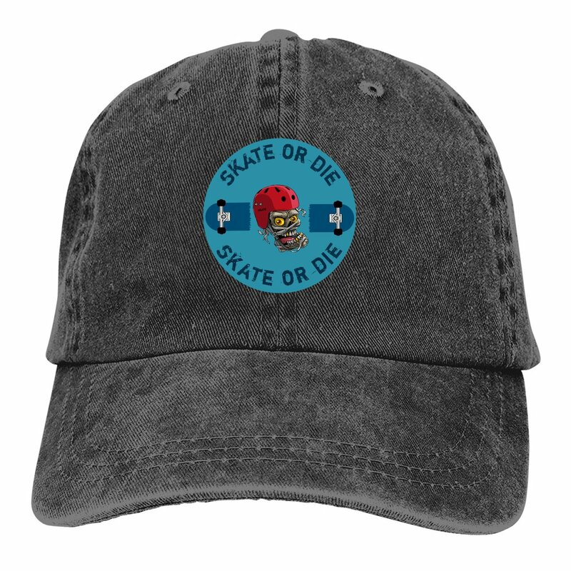 Pure Color Dad Hats Skate Or Die Women's Hat Sun Visor Baseball Caps Skateboard Peaked Cap
