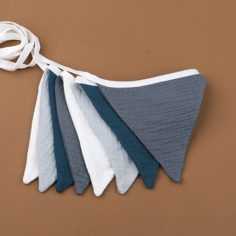 HUYU – guirlande banderoles en coton uniques pour bébé, décoration élégante pour chambre bébé