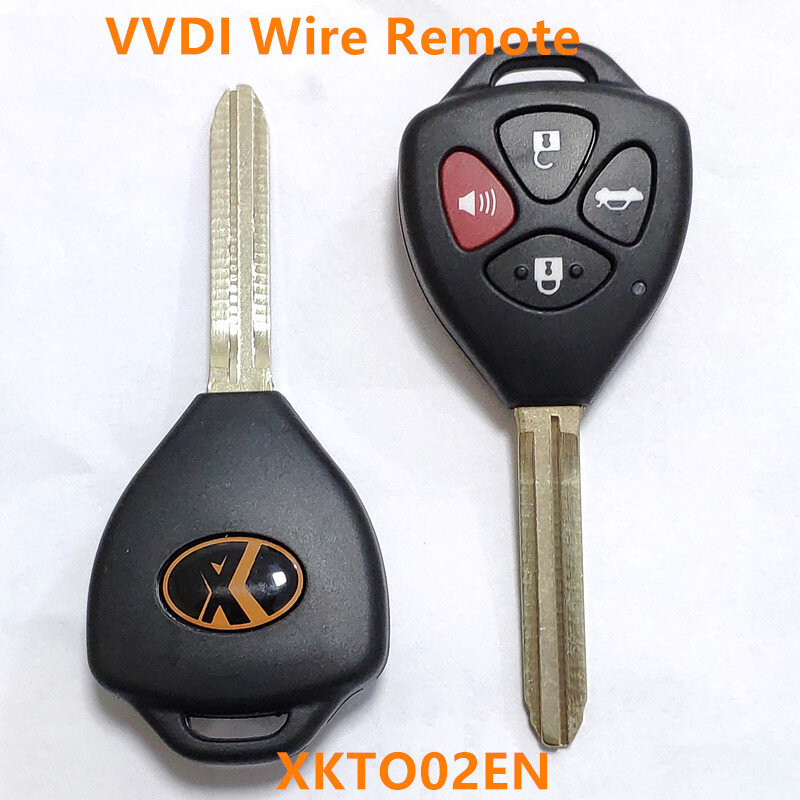 Xhorse Wired Remote Key XKTO02EN XKTO03EN XKTO04EN XKTO05EN Universal VVDI Car Remote Control for Toyota VVDI2 Xhorse VVDI Tool