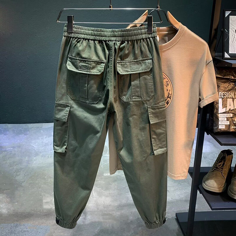 2024 военная одежда в американском стиле повседневные осенне-зимние брюки-карго мужские спортивные многофункциональные свободные мягкие мужские брюки для бездорожья