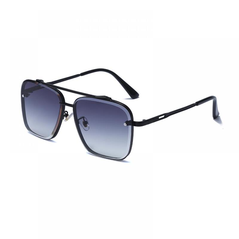 Gafas de sol de piloto de lujo para hombre, lentes clásicas de estilo veraniego, degradadas, antideslumbrantes, para conducir