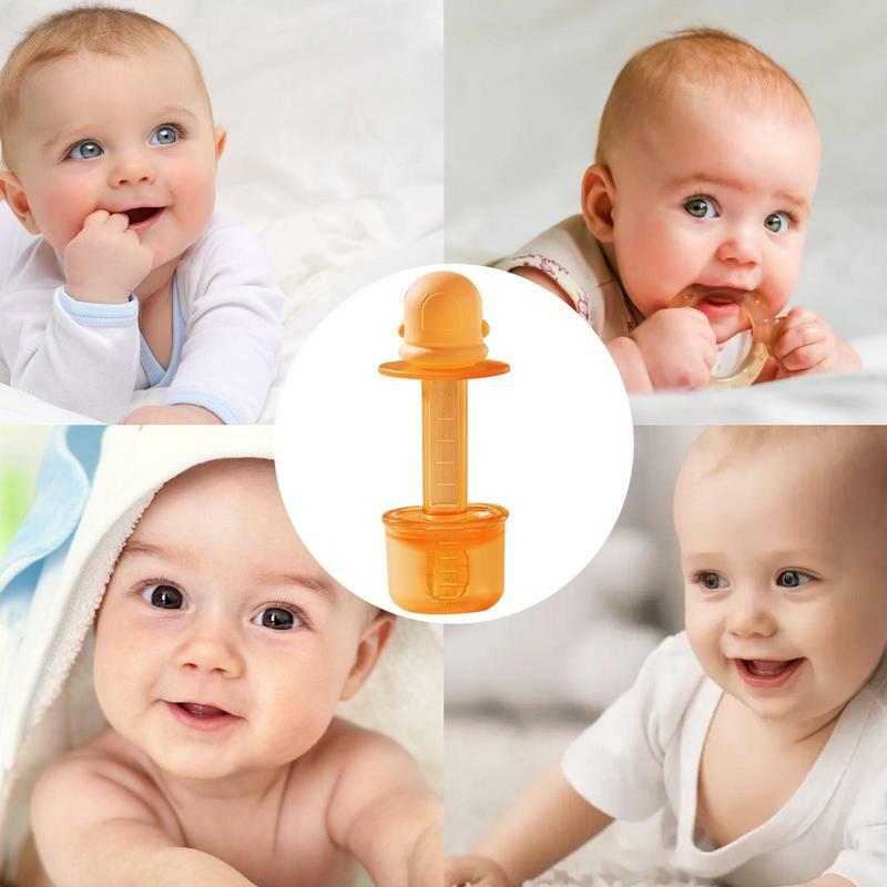 Baby Medicine Dispenser Alimentador, Seringa Conta-gotas, Alimentador Anti-asfixia