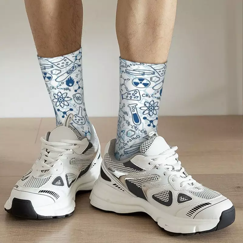 Chemistry Socks Harajuku High Quality Stockings All Season Long Socks Accessories for Man's Woman's Gifts