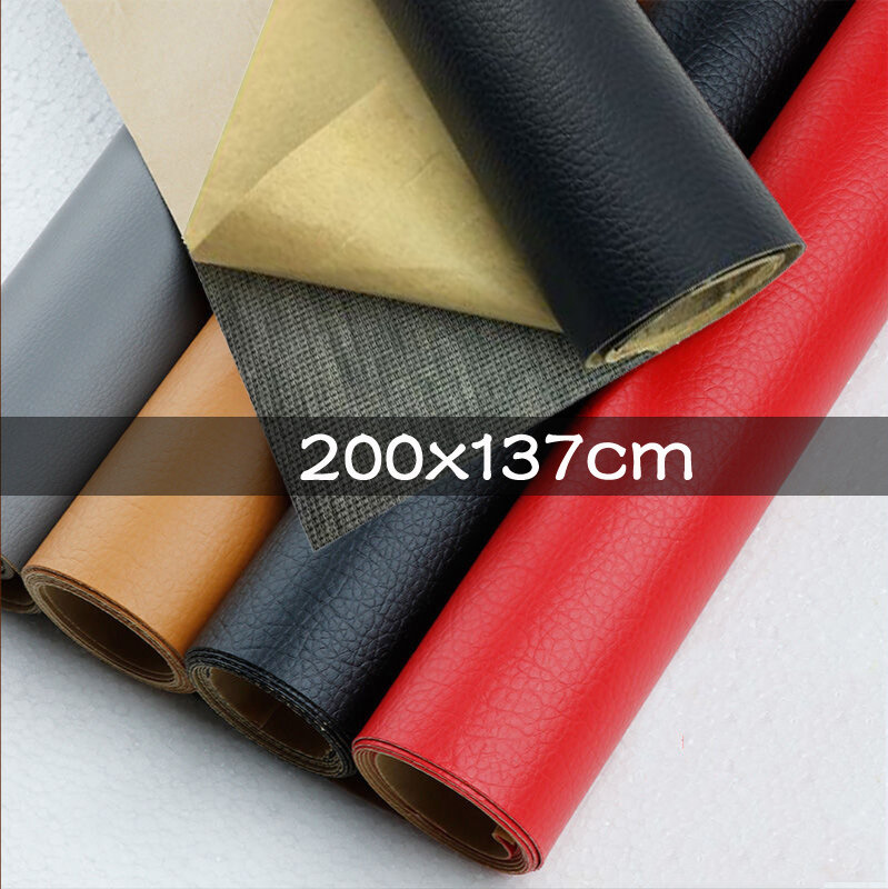 200x137cm DIY Selbst Klebe Leder Patch Leder Fix Reparatur Stoff Stick-auf PU Leder Patches Sofa reparatur Stoff Aufkleber