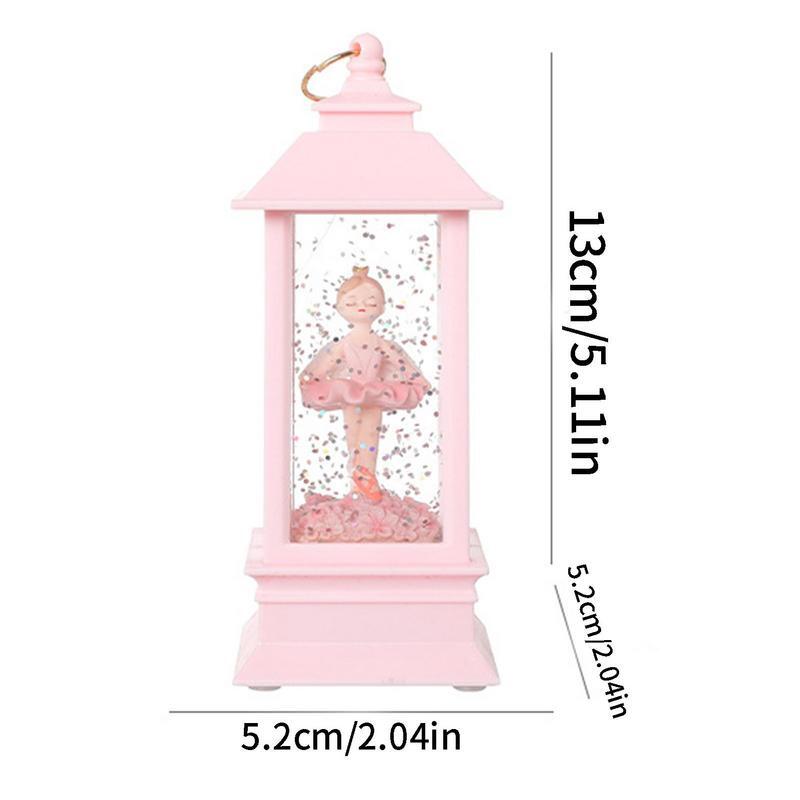 Ballet Dancer Night Lamp para crianças, abajur com bateria, bailarina, decoração do quarto, crianças