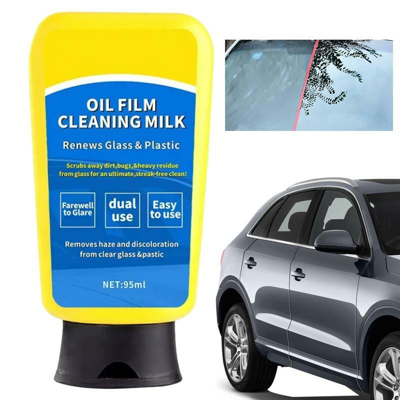 Windshield Oil Film Remover Glass Cleaner Coating Agent Car Detailing Water Spot Remover Oil Film Remover Glass Film Removal