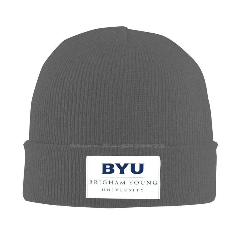 BYU logotipo impresso malha boné de beisebol, chapéu casual, alta qualidade Denim Cap