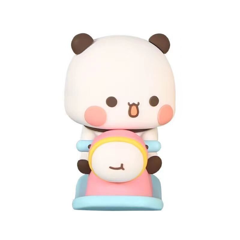 Figura de Anime de oso Panda de Bubu Dudu, muñeco coleccionable, modelo de oso Bubu Dudu