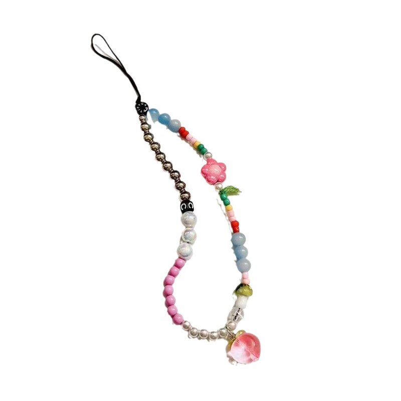 Женская веревка для подвешивания, креативное украшение в виде цветка на запястье, подвесная веревка в виде Красной звезды и радуги