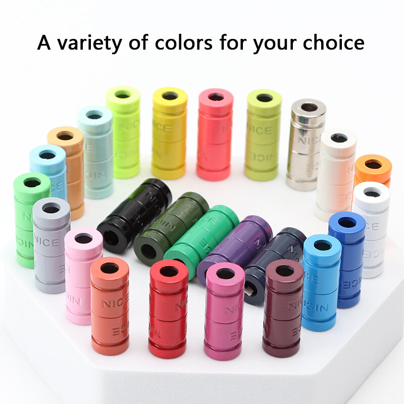 Cordones elásticos de bloqueo de cápsula de colores para niños y adultos, zapatillas sin cordones, planos, rápidos