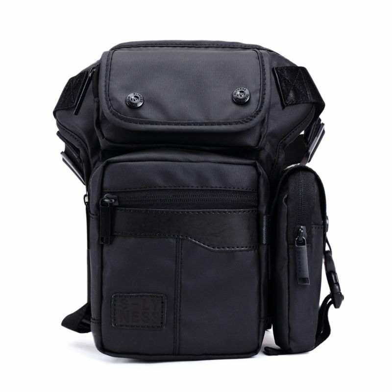 Поясная сумка для мужчин, качественная холщовая Водонепроницаемая дизайнерская Повседневная сумочка на пояс, мотоциклетный кошелек на бедро