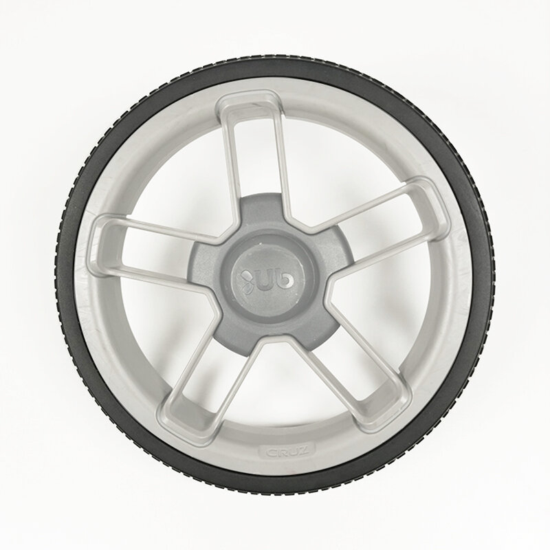 Neumático de Buggy para Uppababy Cruz V2, rueda delantera o trasera, cubierta de neumático de PU, antideslizante, accesorios de repuesto para cochecito de bebé, bricolaje