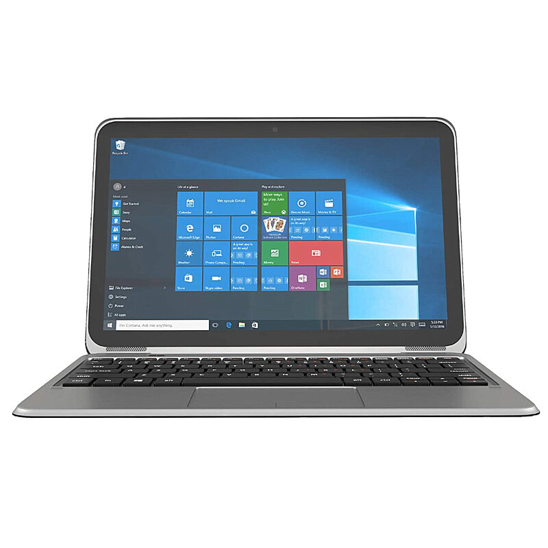 Tablet PC da 11.6 "2GB DDR + 64GB Flexx 11A Windows 10 x5-8300 CPU con Docking Keyboard 1366*768 IPS Dual cam compatibili con HDMI