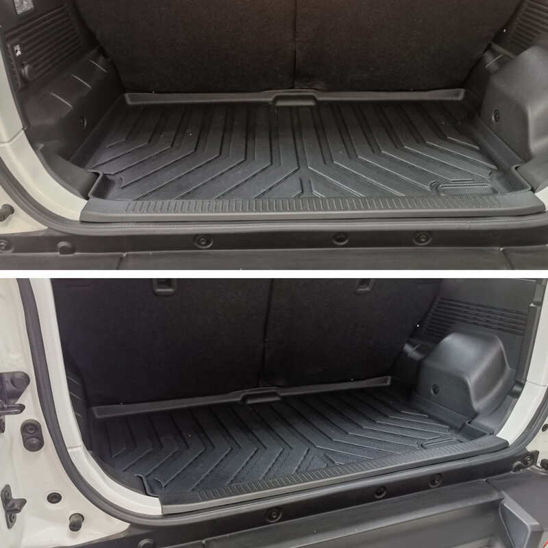 Mata bagażnika samochodowego TPE do 5-drzwiowego 2024 Suzuki Jimny JB74Waterproof Mat Easy Wash Akcesoria wewnętrzne