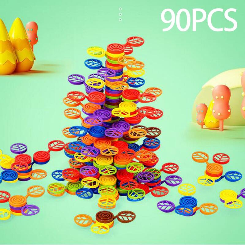 Empilhamento Building Blocks Brinquedos, Balance Game, Presentes, Idade 4, 5, 6