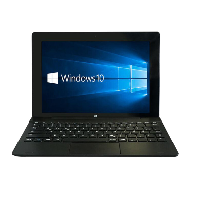 2022 nowy 10 cal 2 w 1 Laptop/Tablet PC ekran dotykowy IPS 2GB 32GB/64GB WiFi podwójne aparaty Windows 10 "Tablet Netbook