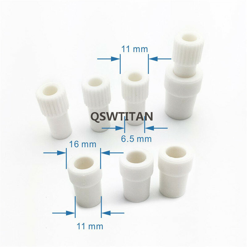 5pcs Dentist Tool Disposable Surgical Dental Suction Tube Convertor Saliva Swivels Ejector Suction Adaptor Tips