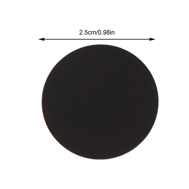 5Pcs 25mmRewritable Black White Ntag215 NFC Round Coin 504 Bytes Smart Ntag215 Card Labels